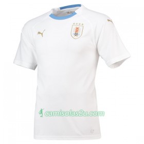 Camisolas de Futebol Uruguai Equipamento Alternativa Copa do Mundo 2018 Manga Curta